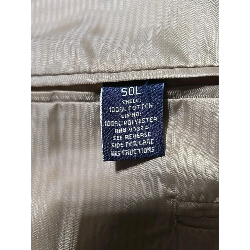 Joseph & Feiss Blazer Men's 50L Tan Corduroy Two Button Sport Coat Jacket